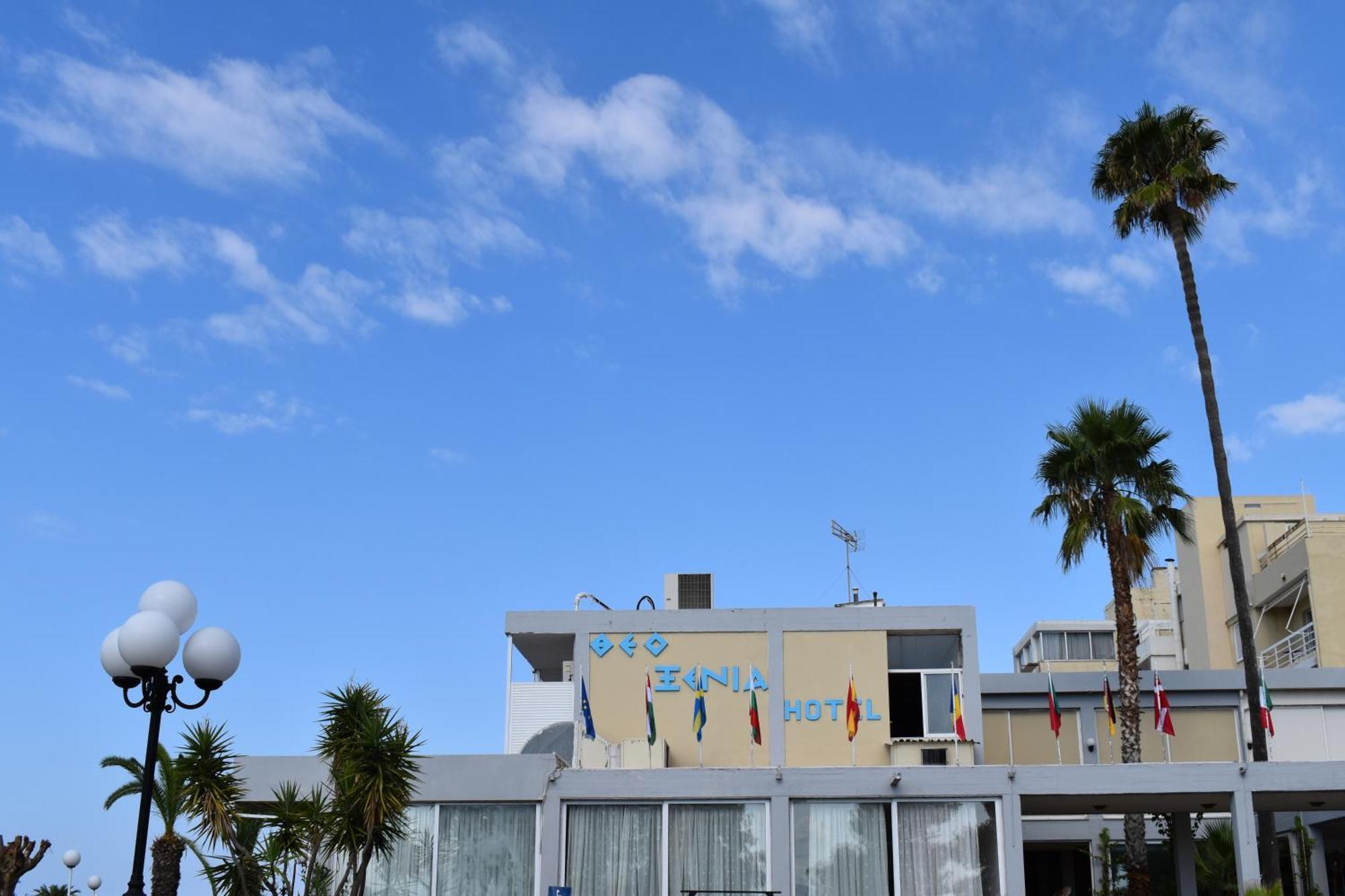 Hotel Theoxenia Missolonghi Bagian luar foto