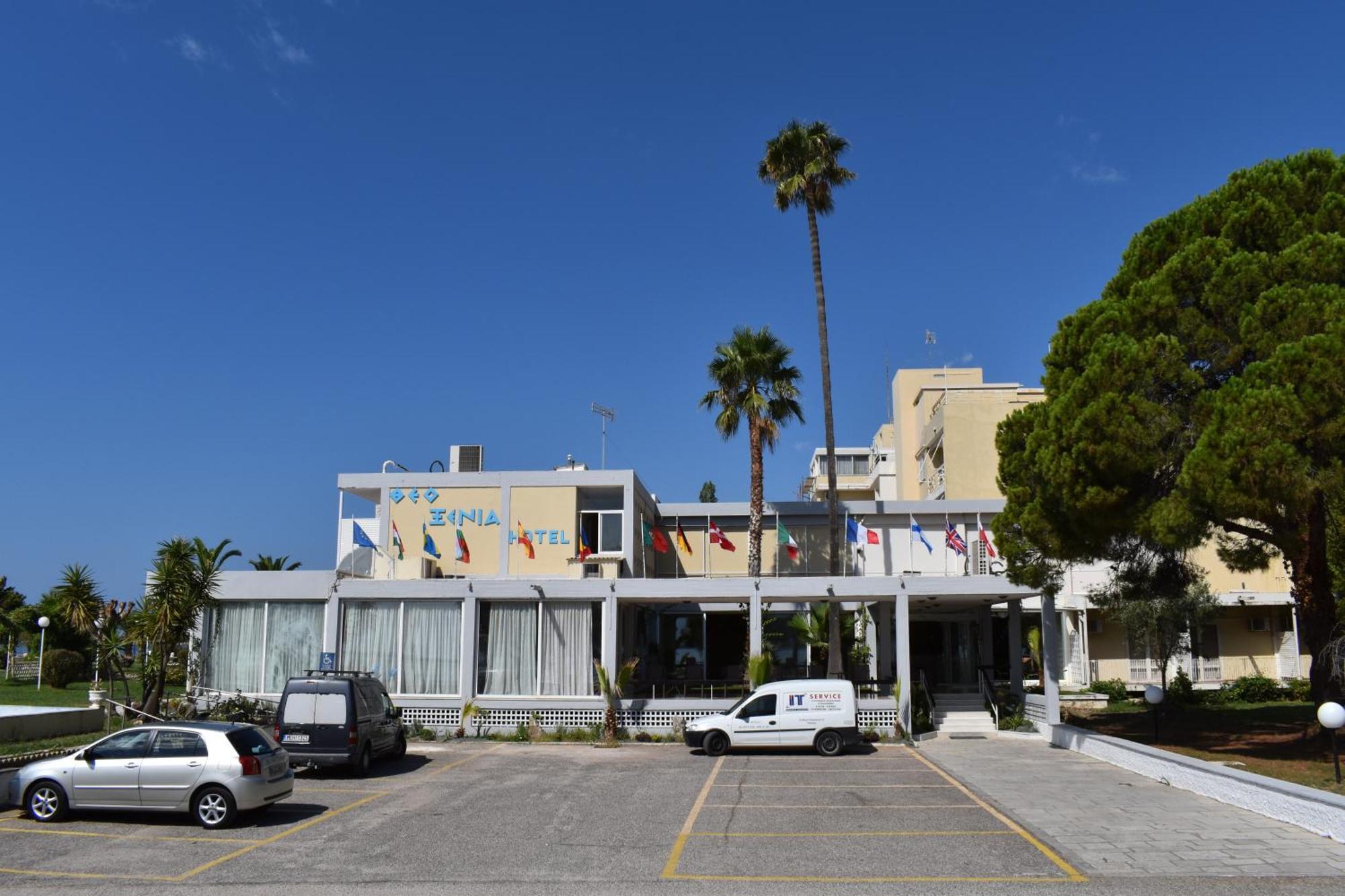 Hotel Theoxenia Missolonghi Bagian luar foto